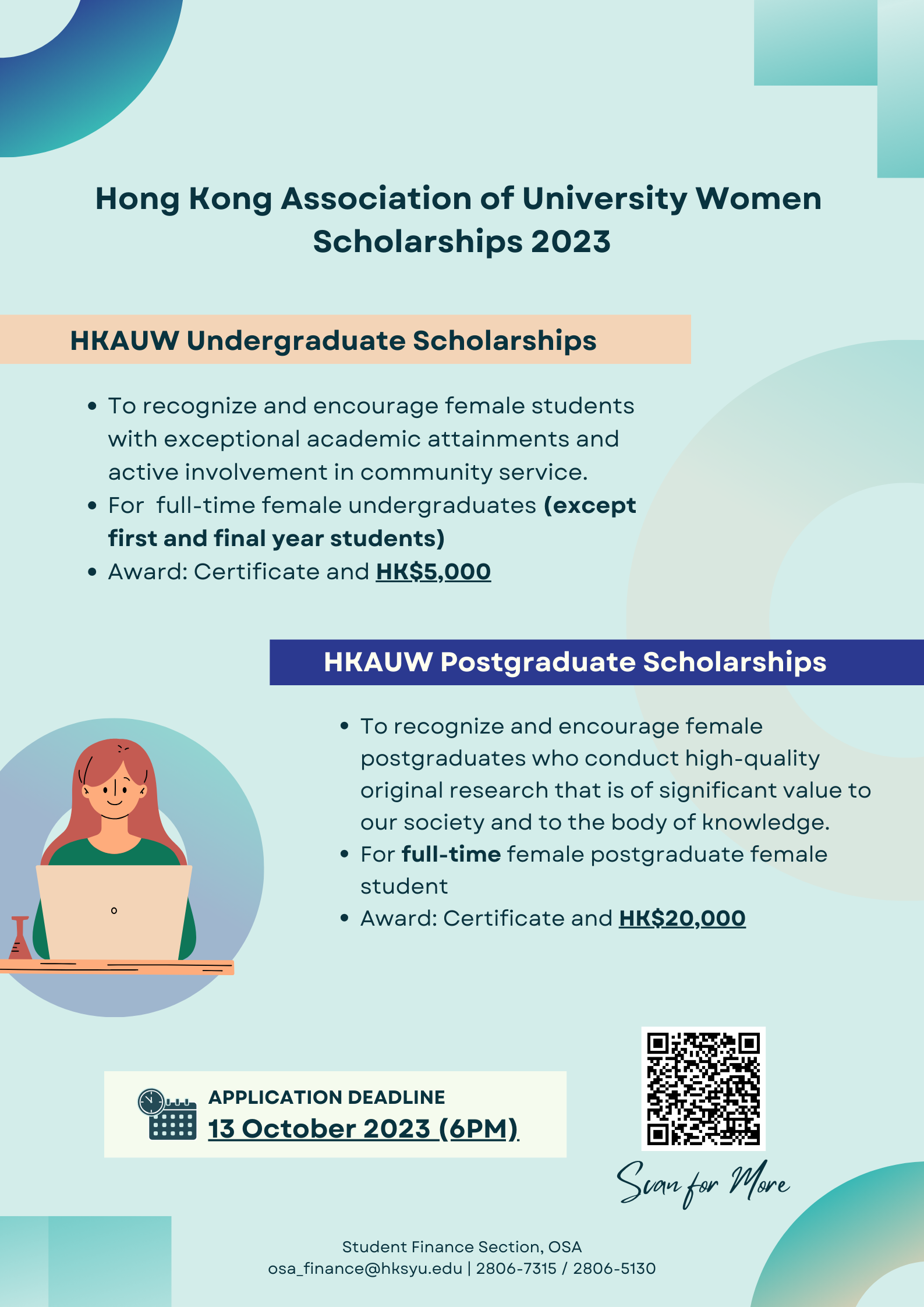 Read more about the article HKAUW Undergraduate / Postgraduate Scholarships 2023