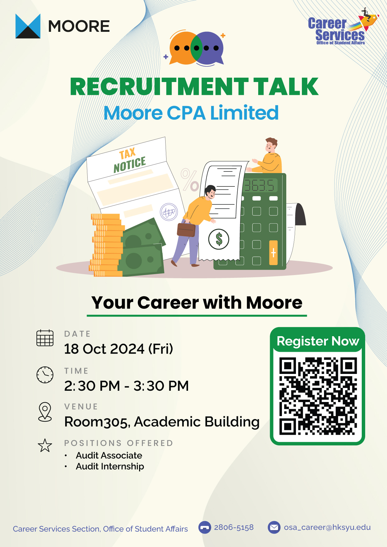 Read more about the article Recruitment Talk – Moore CPA Limited