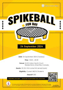 Read more about the article Spikeball Fun Day (24 September 2024)