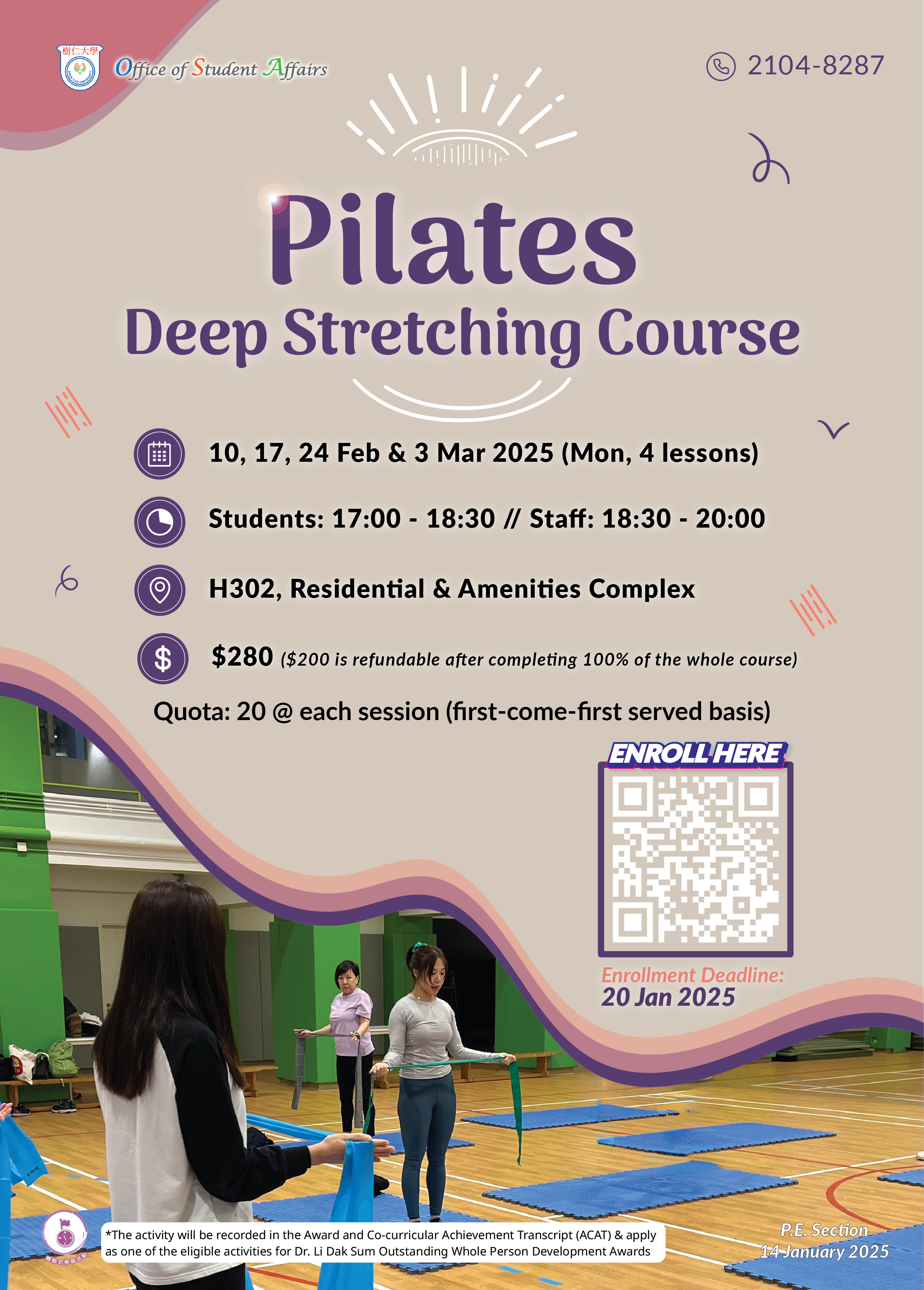 Read more about the article Pilates Deep Stretching Course