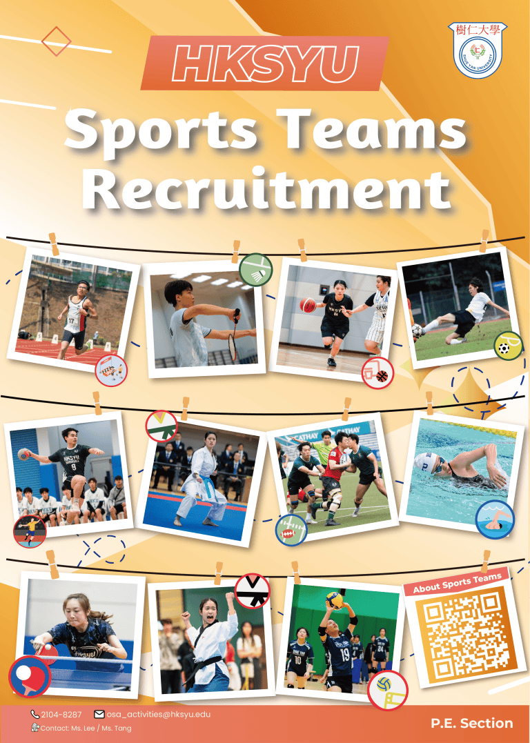 SYU 2026-2027 Sports Teams Poster