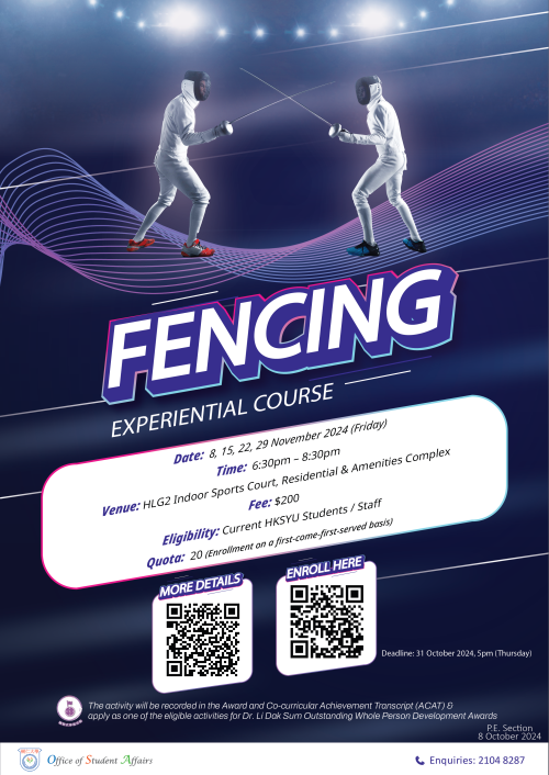 FENCING-POSTER